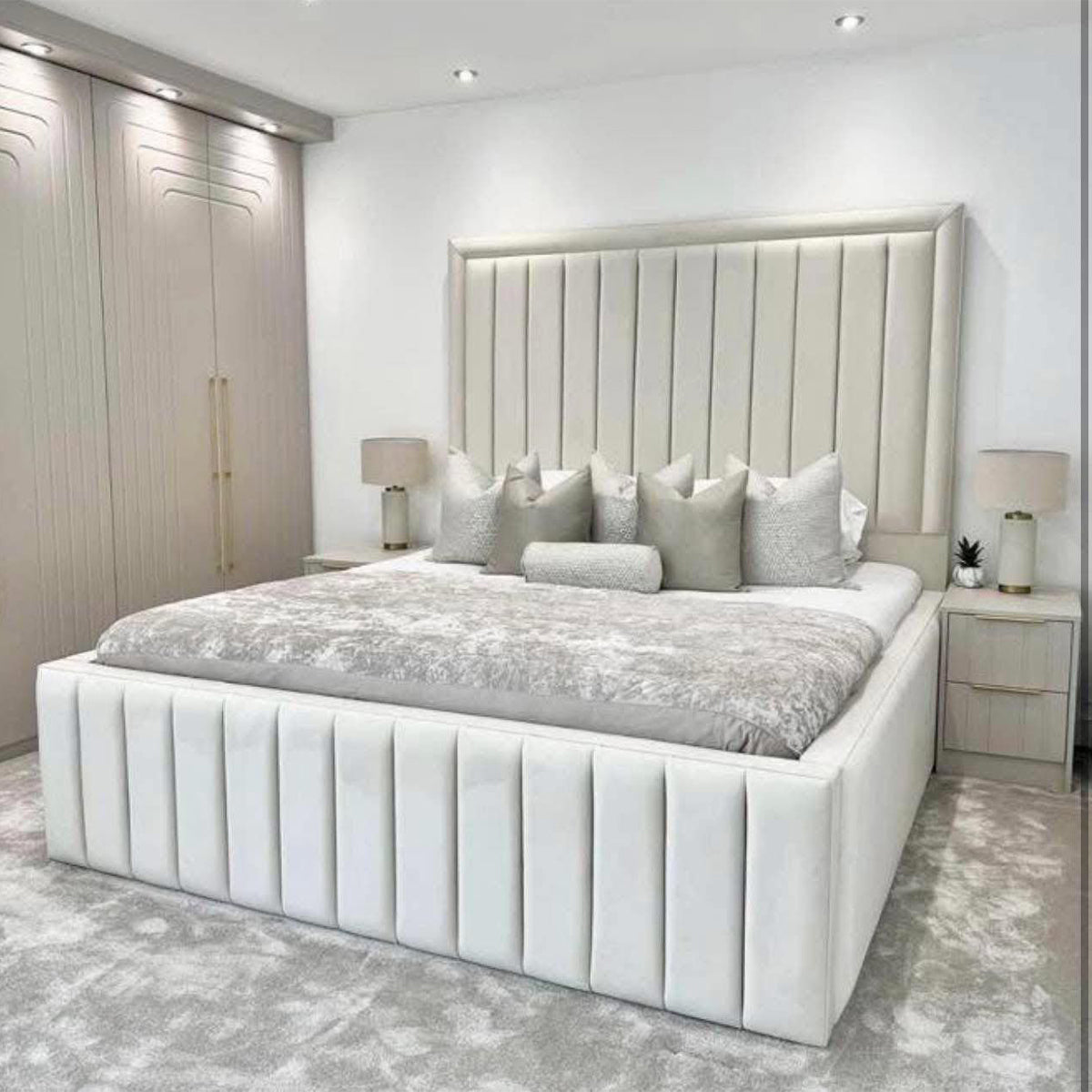 Louise bumper bed frame